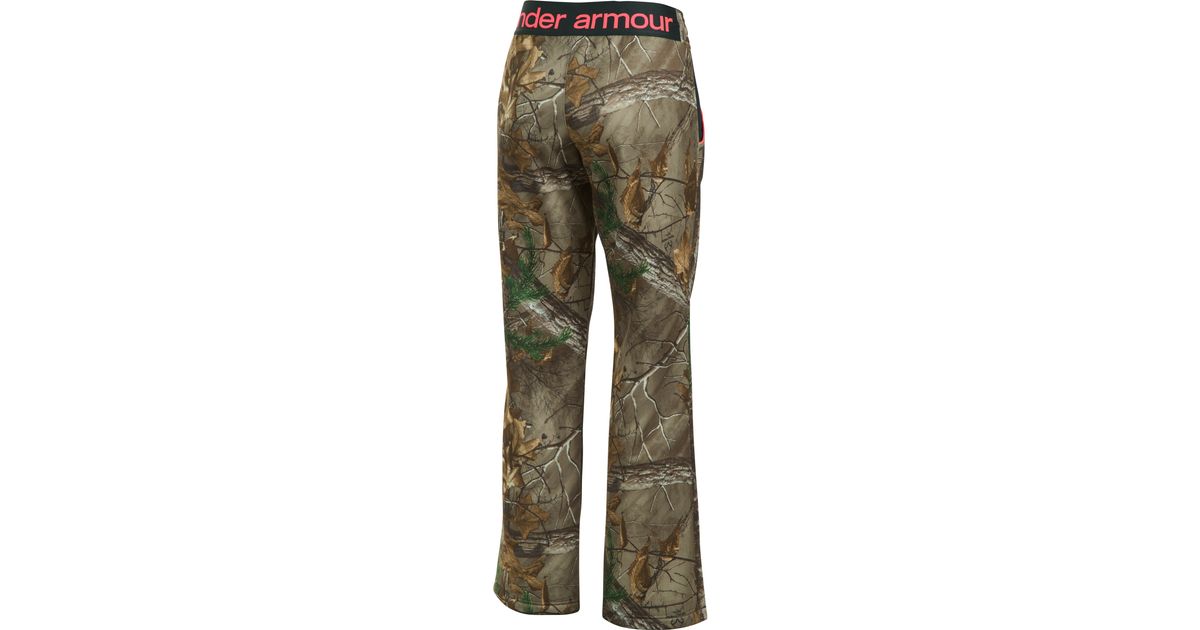 ua double threat armour fleece pant womens